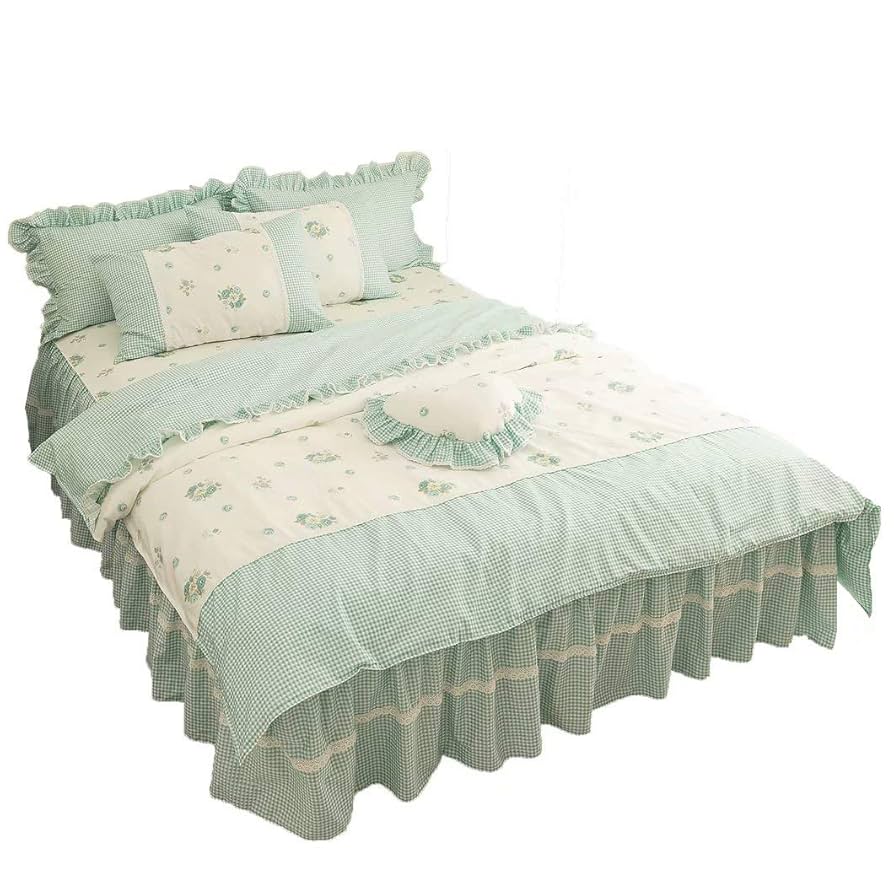 Amazon | 掛け布団カバー4点セット セミダブル 綿 コットン