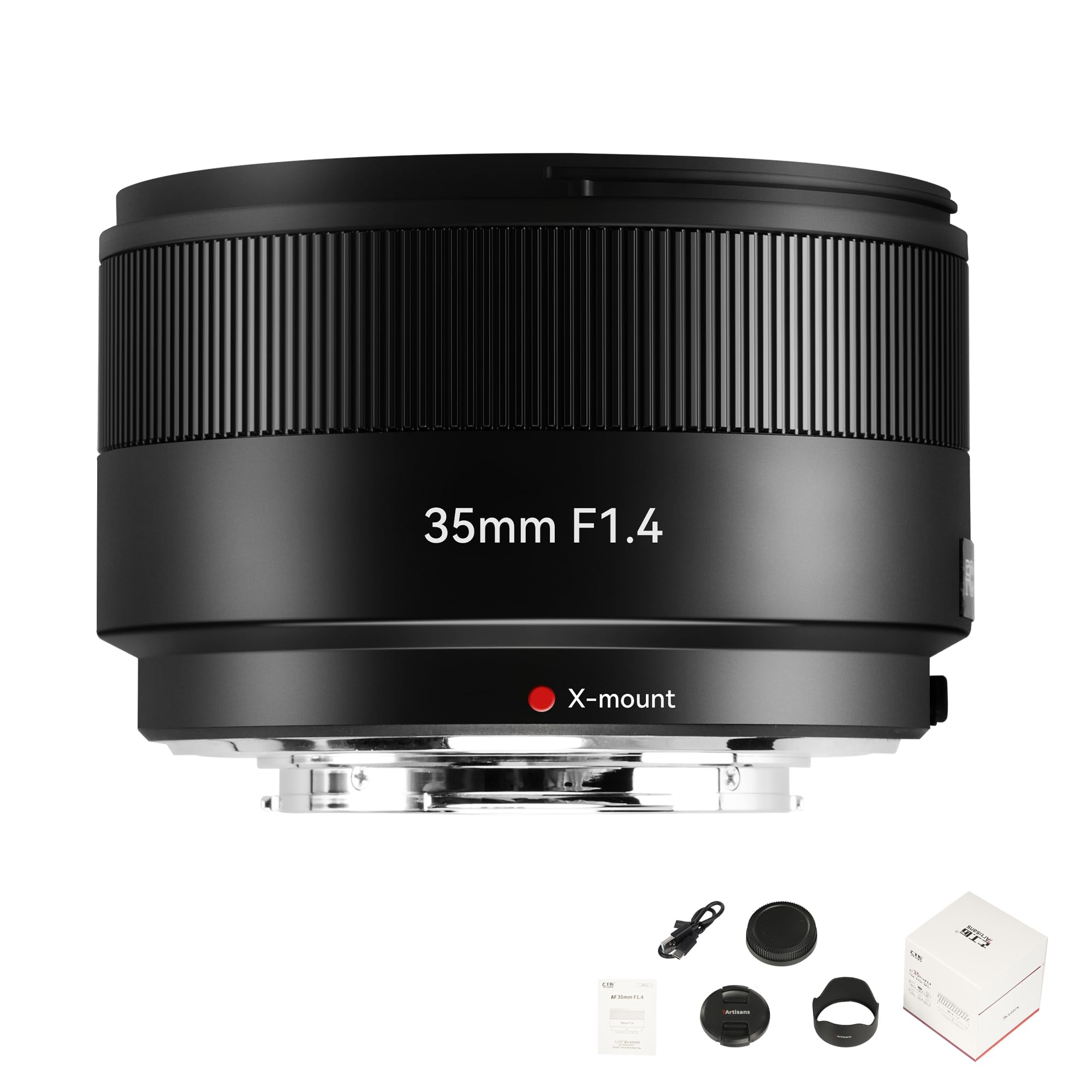 lente fotografica 35mm f1.4 autofoco compatibile con fuji