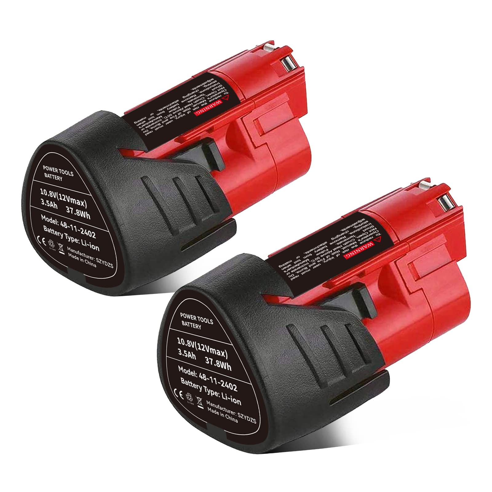 2 Batterie 12V 3500mAh Per Milwaukee M12 - Ricambio Per Utensili 12V, Modelli Compatibili - Foto 10