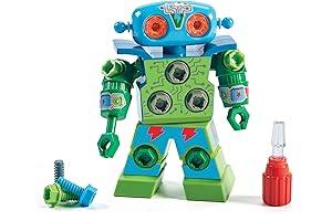 Educational Insights Design & Drill Robot: Ingenuity & Engineering for Kids 3-5