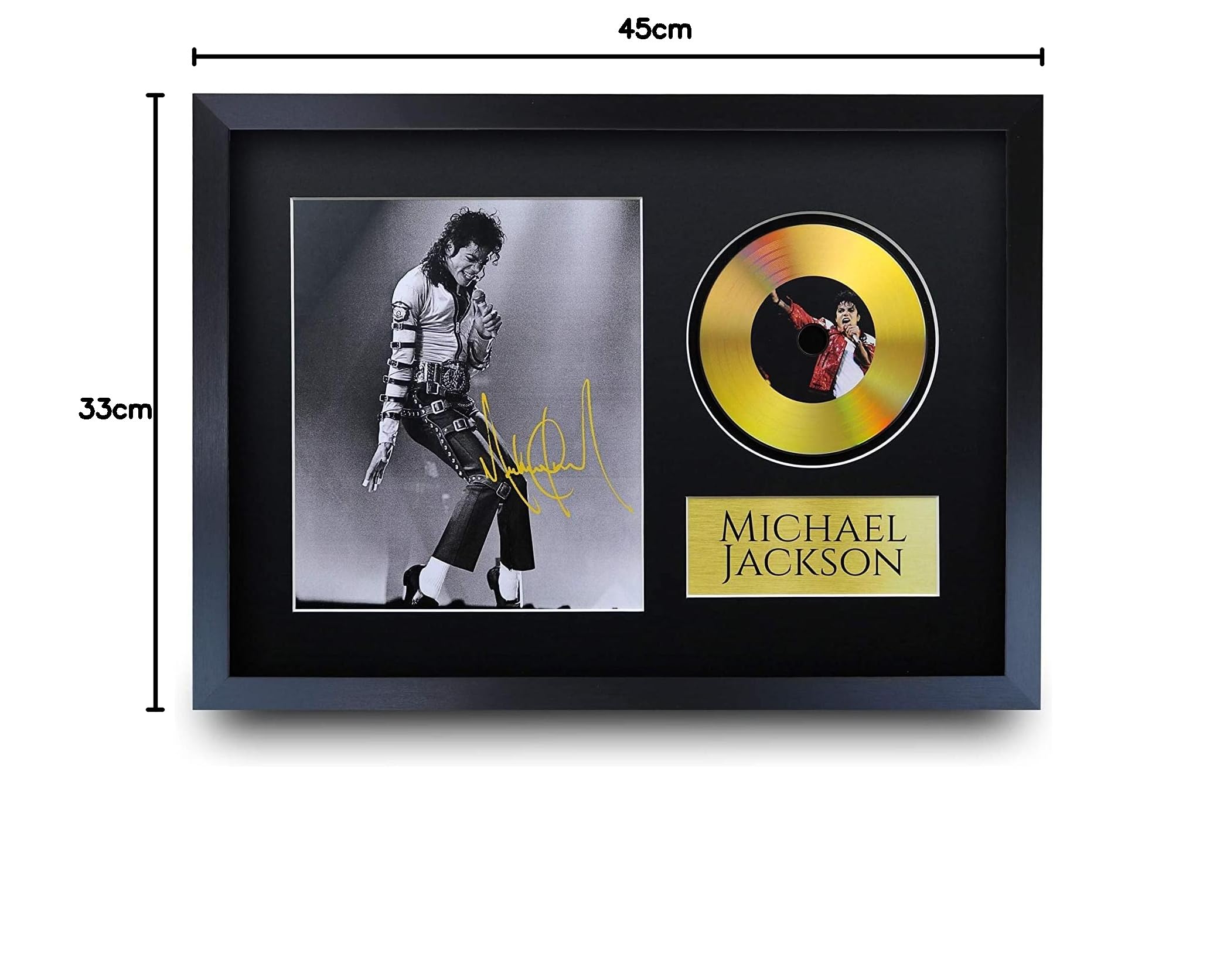 ア*止様 Michael Jackson サイン入り写真 フレーム付き Amazon.co.jp: HWC Trading USLフレーム入り マイケル・ジャクソン