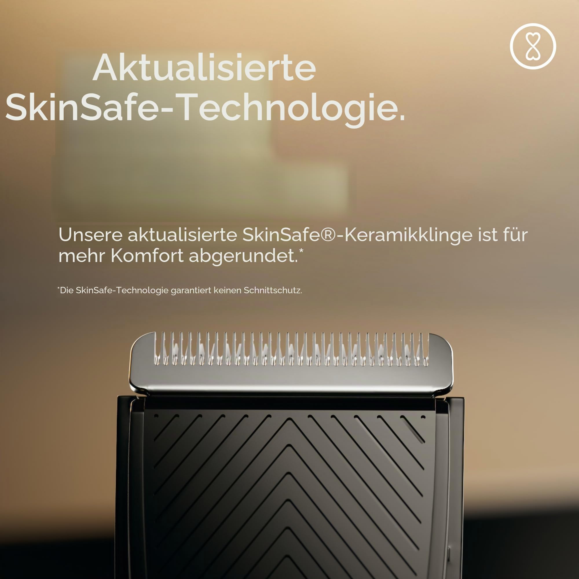 MANSCAPED® The Lawn Mower® 4.0 PRO – Leisten- und Körperhaarschneider, SkinSafe®-Trimmerklinge, wasserdicht, USB-C- und kabelloses Laden kompatibel, Herren-Kugelrasierer mit Reiseverriegelung