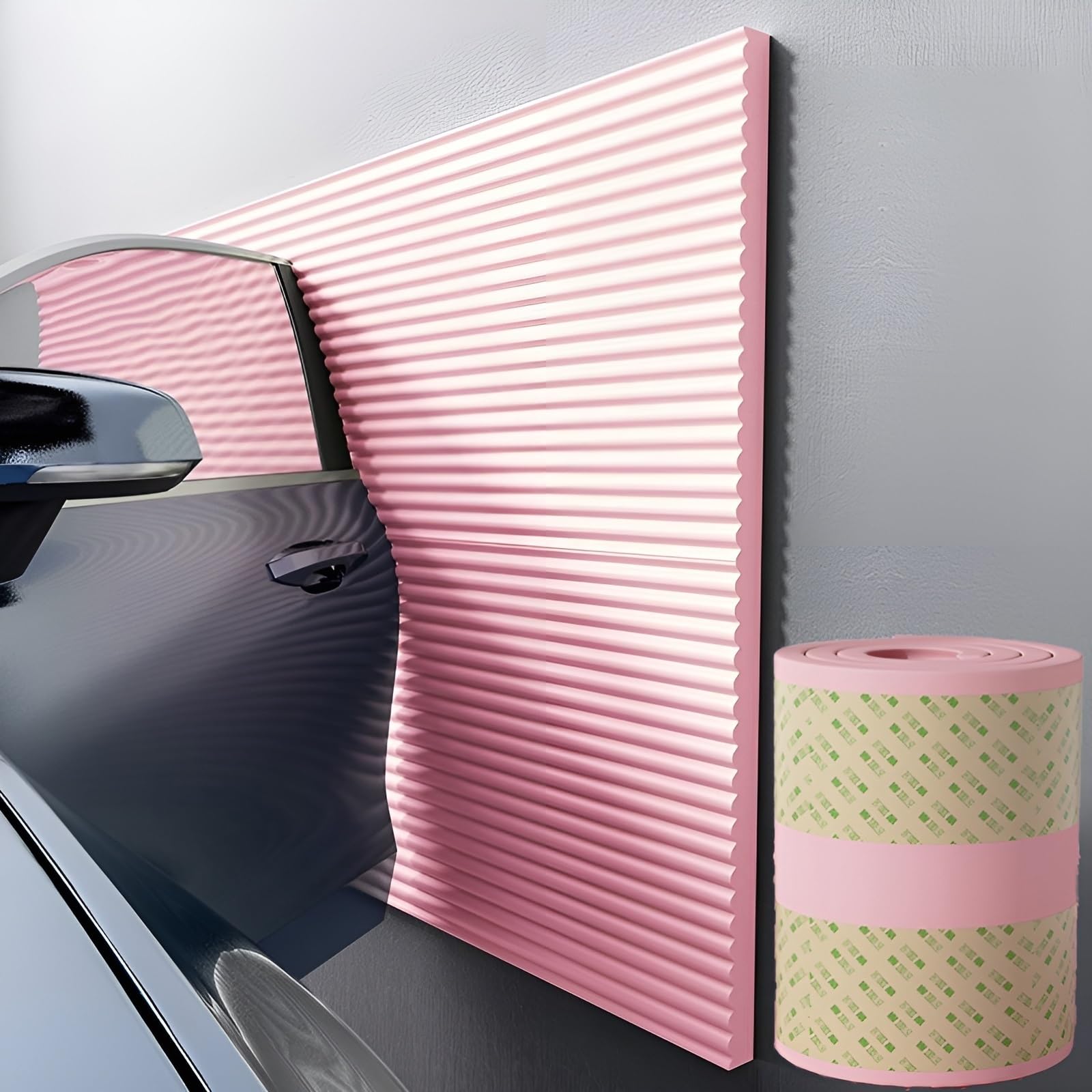 Rembourrage mural anti-collision autocollant de salon en PVC souple lavable pour protection maison