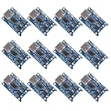 10PCS TP4056 Type-c USB 5V 1A 18650 Lithium Battery Charger Module Charging Board with Dual Protection Functions