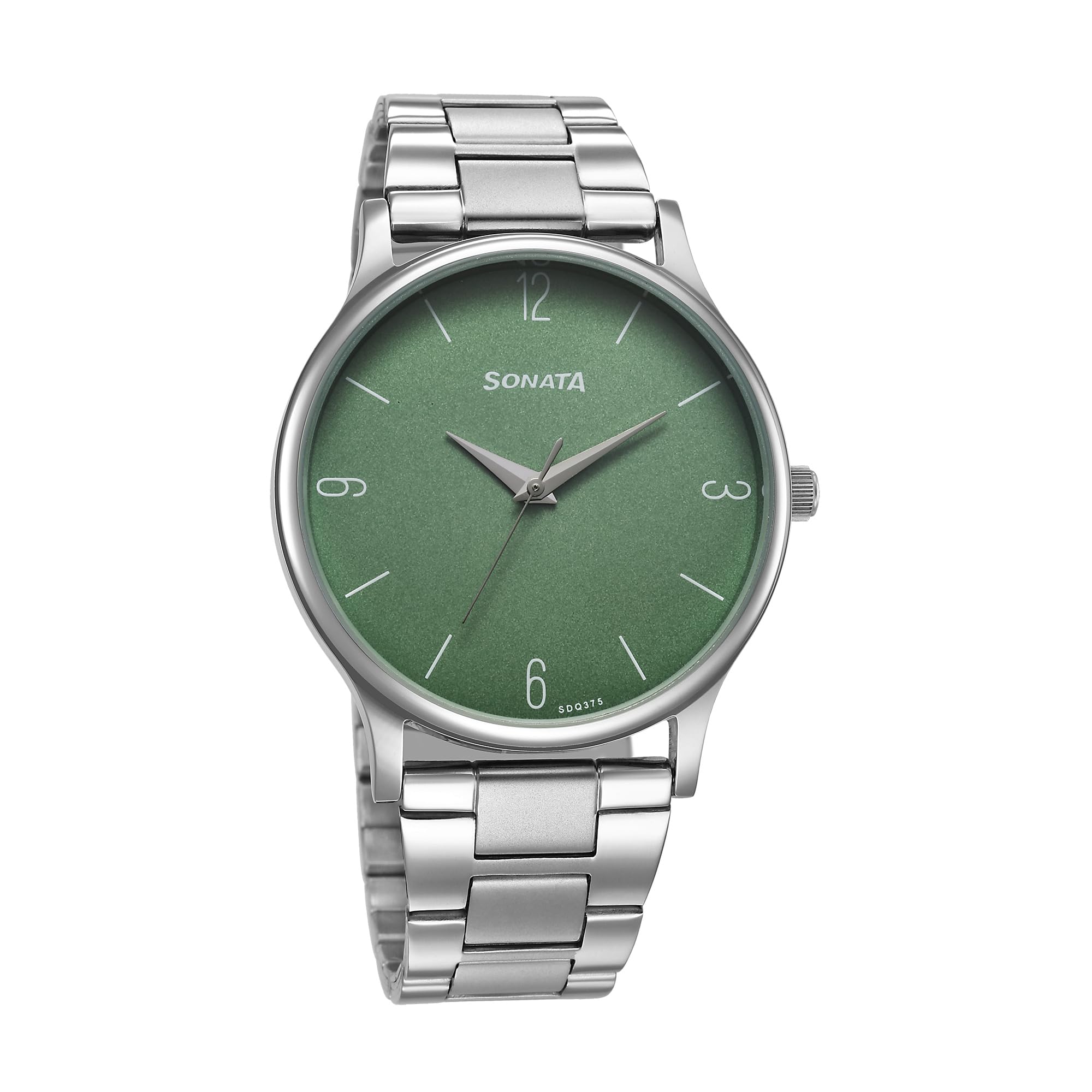 Sonata Aspire 2.0 Green Dial Round Stainless Steel Strap Watch for Men_77105SM13W (B0D1YFQLG6) Amazon Price History, Amazon Price Tracker