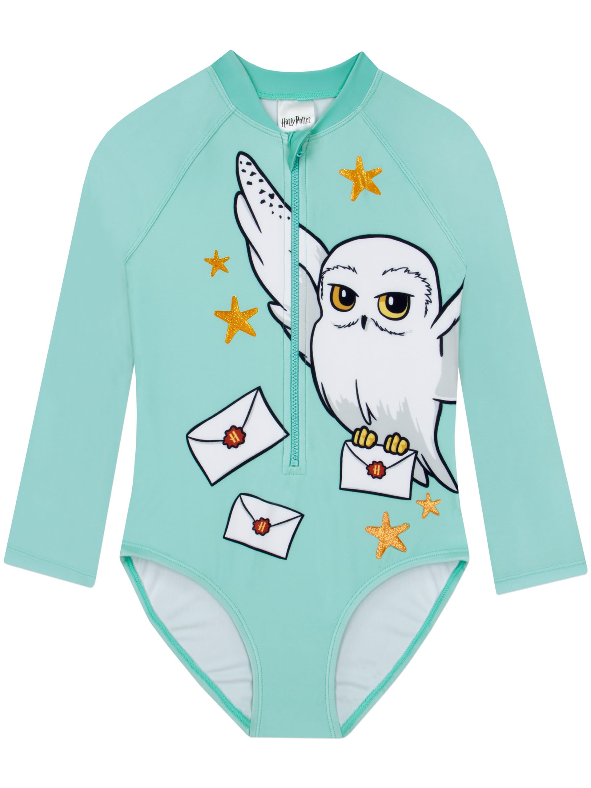 Harry Potter - Girl's - Swimsuit - 11-12 Years - Aqua