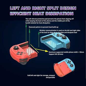 Amazon.co.jp: ワイヤレス ゲームハンドル スマホ用