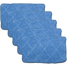 RolliBot BL618 Smart Vacuum Replacement Microfiber Cloth for Mopping Attachment - 5 Pack