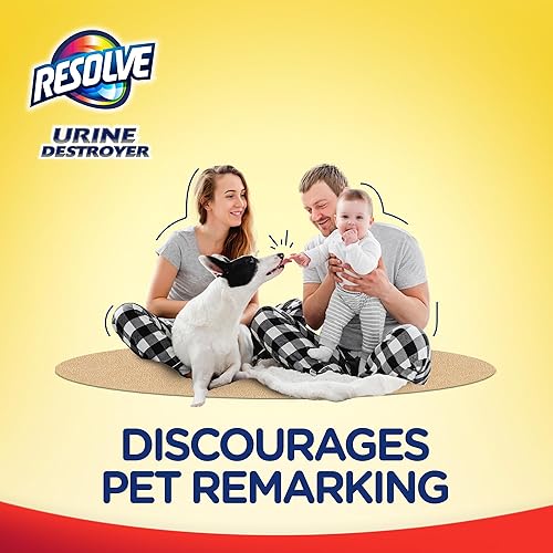 Miniatura 5 de Resolve Concentrado para Alfombras para Destruir Orina al Vapor, Solución Limpiadora de Alfombras, Limpiador de Alfombras, Removedor de Manchas y