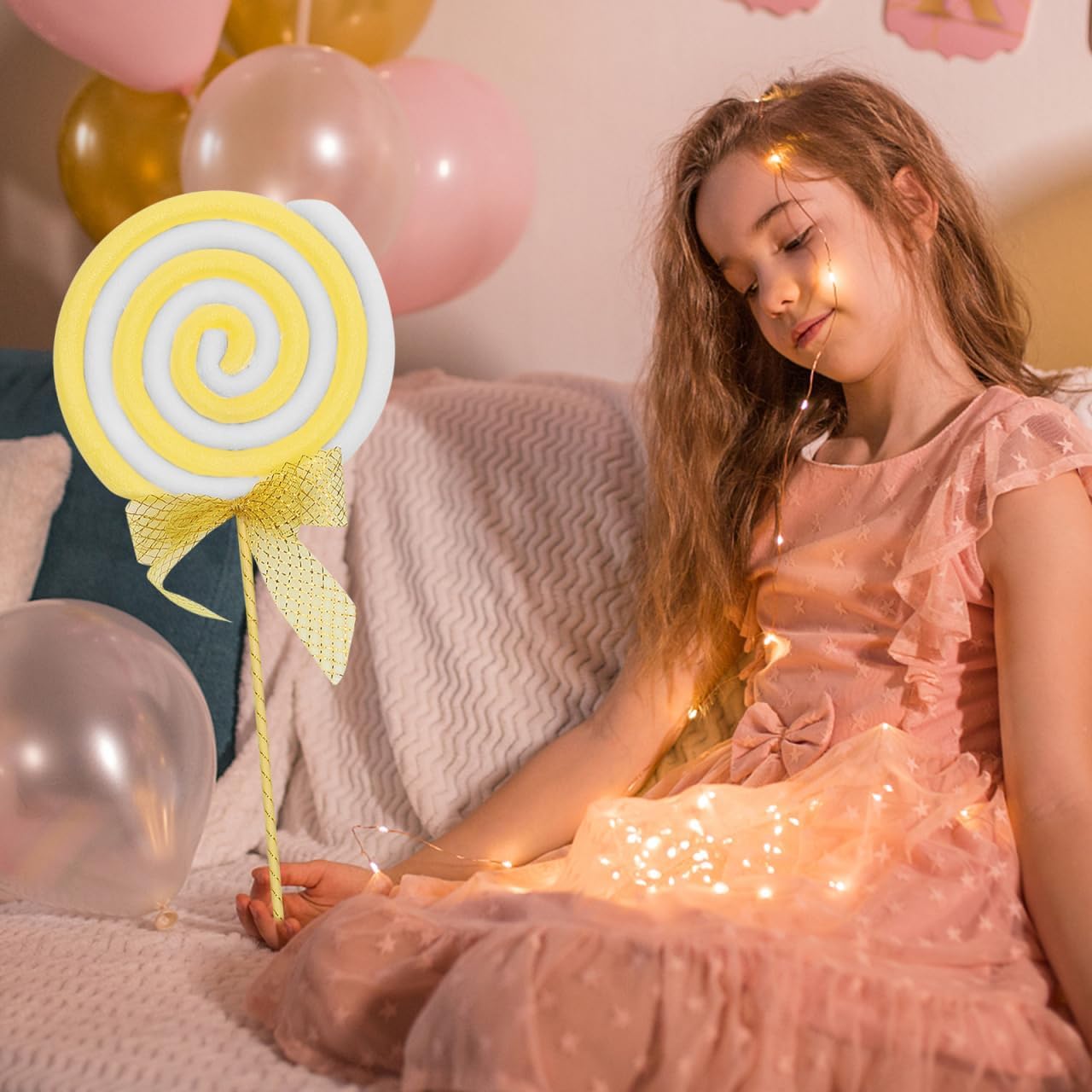 Large Lollipop Model 23.62In Jumbo Fake Candy Prop for Party Decoration Festival Photo Booth Unique Simulation Lollipop Ornament Multipurpose