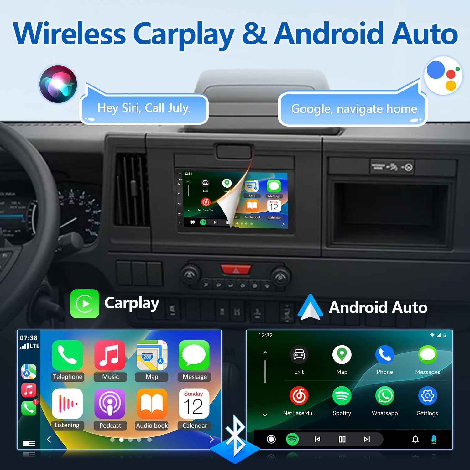 Amazon.com: Android 14 Car Stereo Radio Fit for 2009-2020 Isuzu N