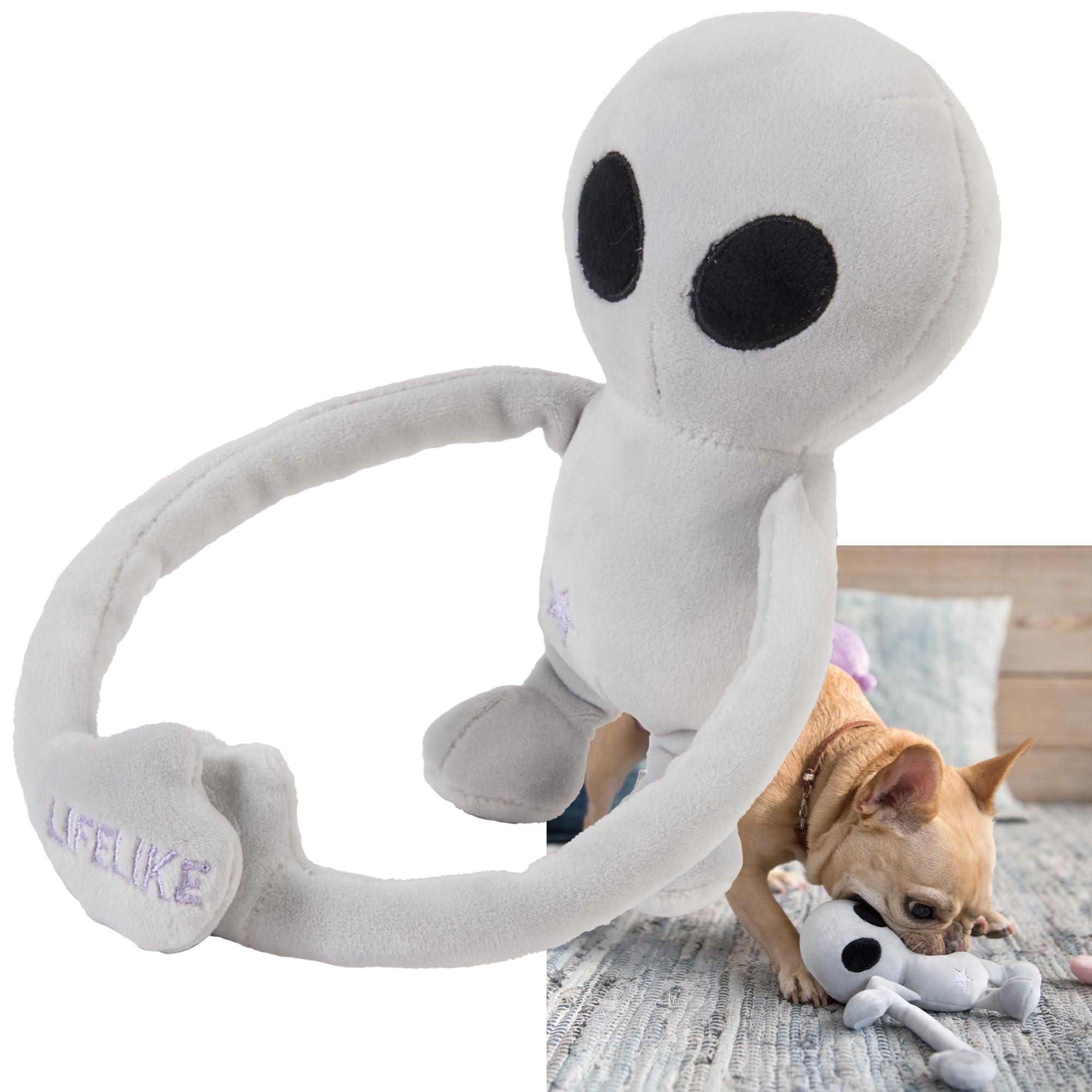 Amazon | 【LIFELIKE公式】エイリアン 犬 おもちゃ ペットトイ 笛入り