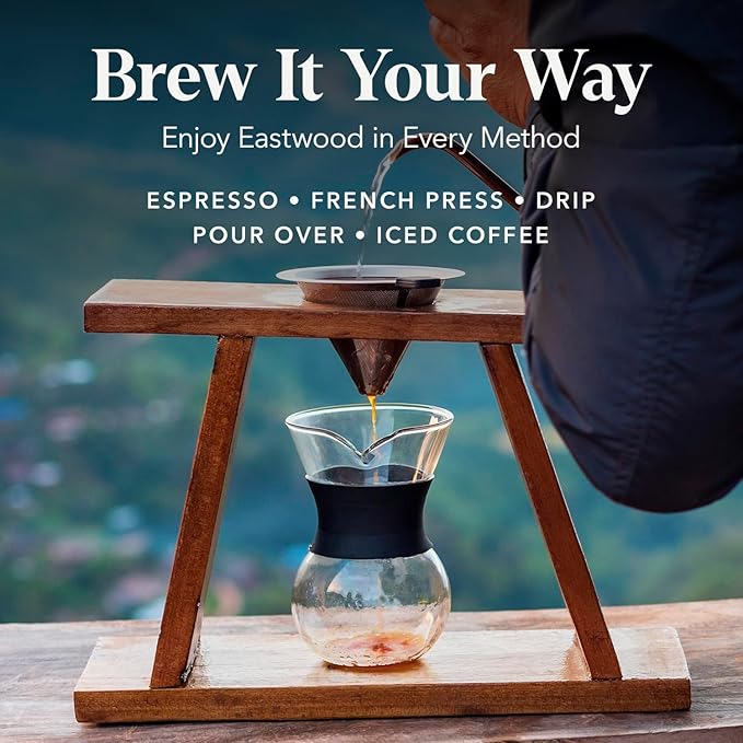 Café Carmel Valley Eastwood Orgánico Tostado Medio en Grano, 12 Oz miniatura 4