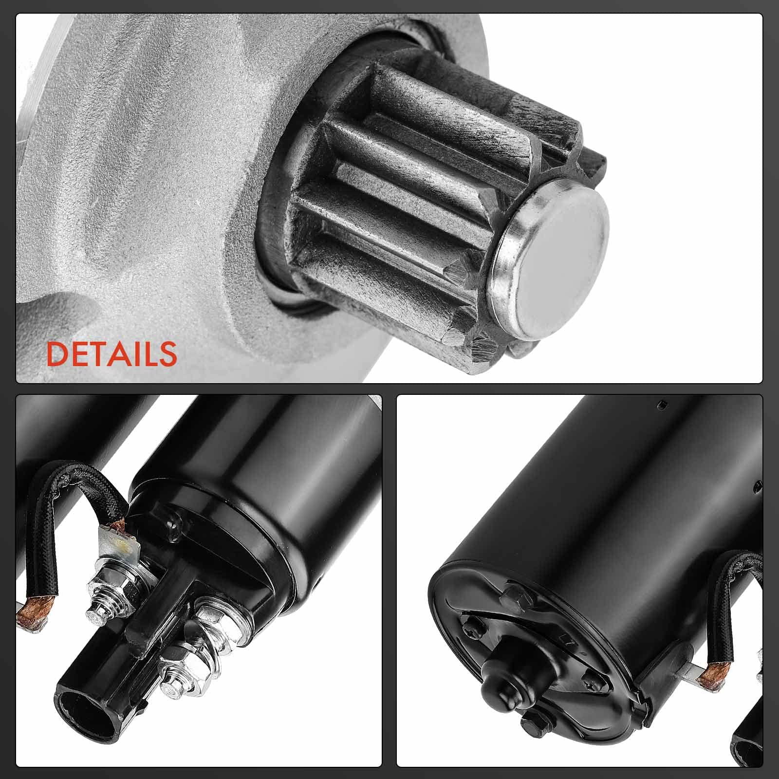 Frankberg Motor de arranque para automóvil 1,7 KW/12 V/10 dientes