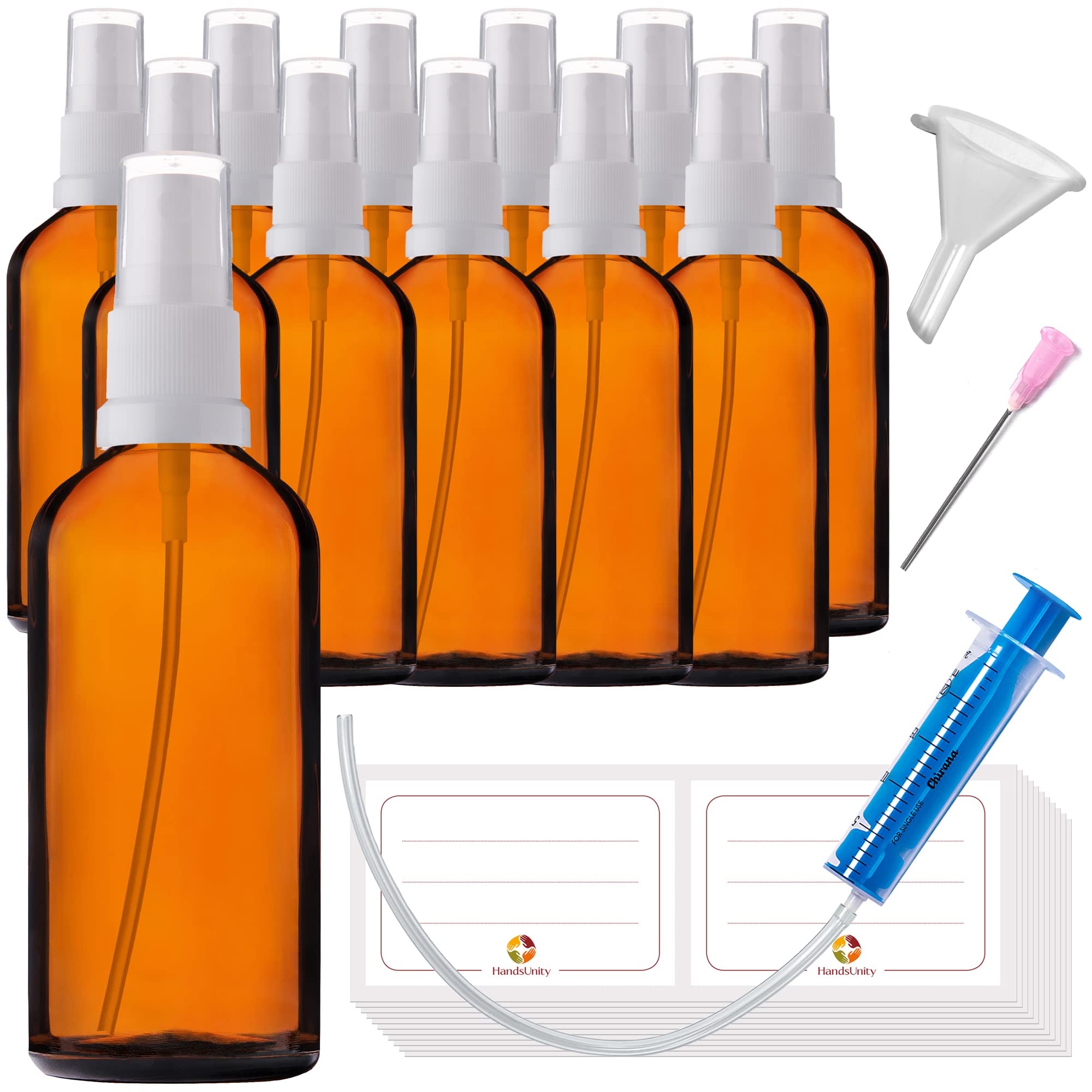 HandsUnity 30ml-12 pièces de Flacon Pulvérisateur en Verre HandsUnity 30ml-12 pièces de Flacon Pulvérisateur en Verre
