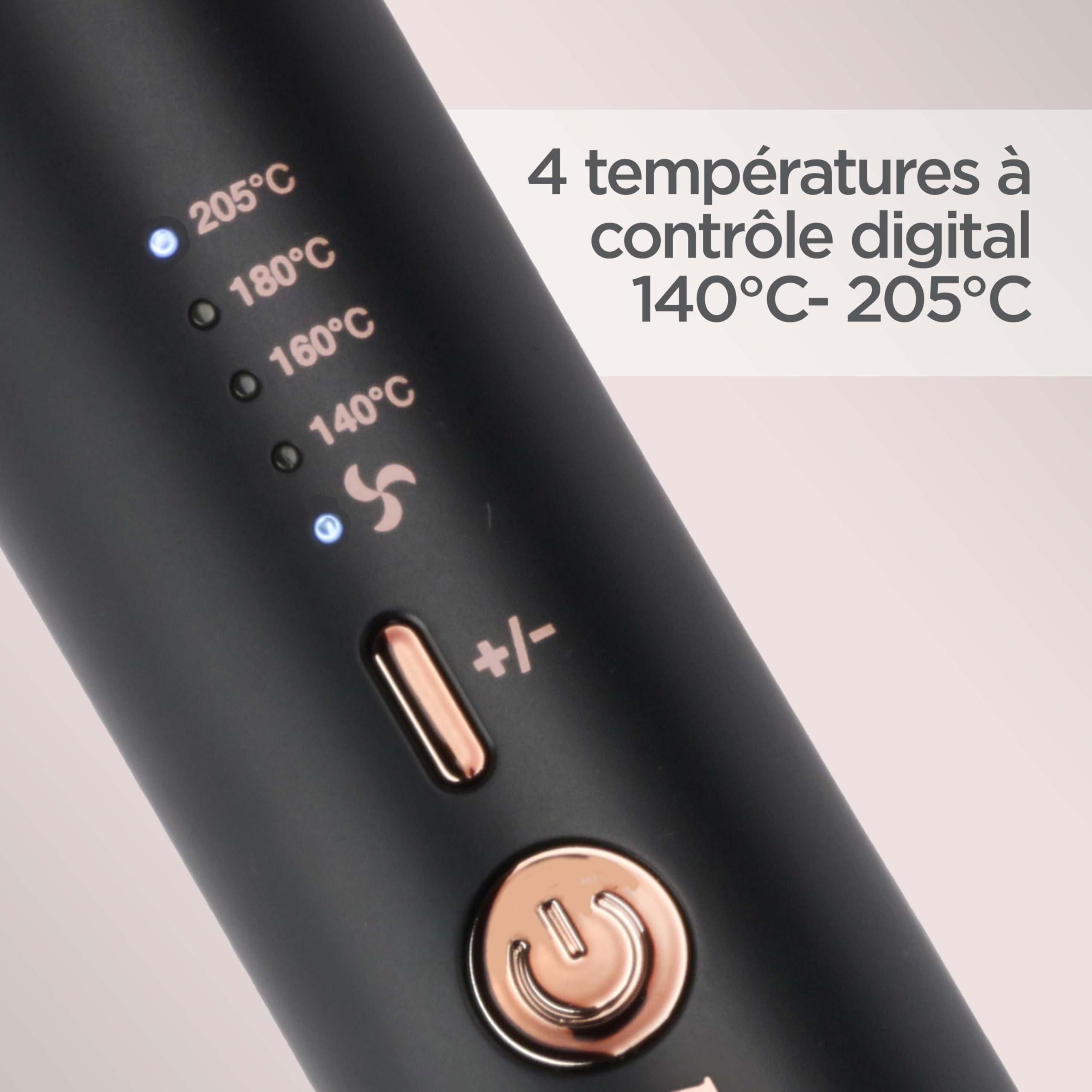 BaByliss - C115E - Boucleur 2 en 1 Curl Styler Lustre pour des boucles longue tenue et sans effort