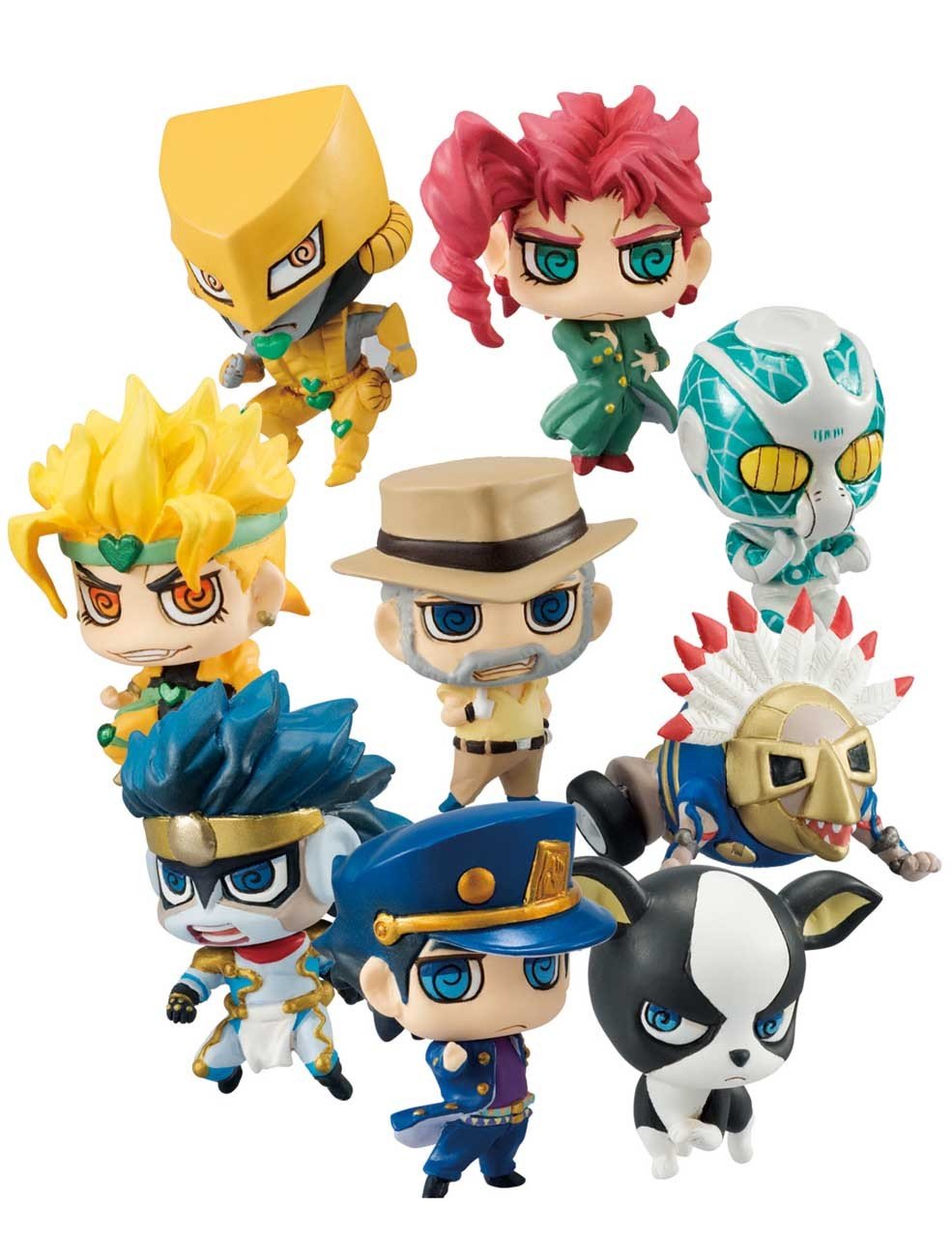 ジョジョの奇妙な冒険第3部メインキャラクター　フィギュア【セット売】 ジョジョの奇妙な冒険 第3部「PalVerse (パルバース