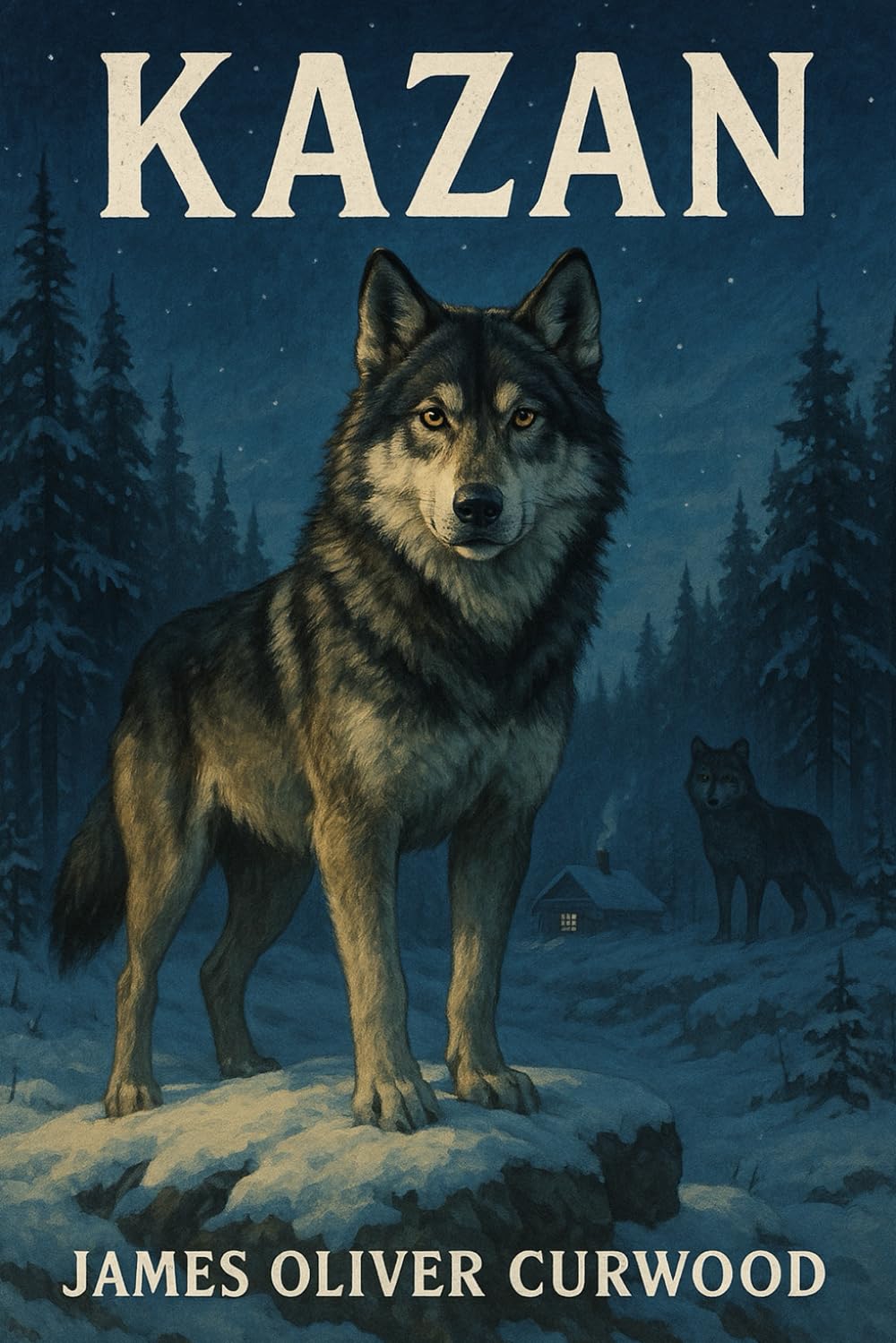 Kazan: Roman du Grand Nord par James Oliver Curwood, avec une biographie complète de l’auteur | Aventures épiques d’un chien-loup dans la nature sauvage | Un chef-d’œuvre naturaliste du Grand Nord