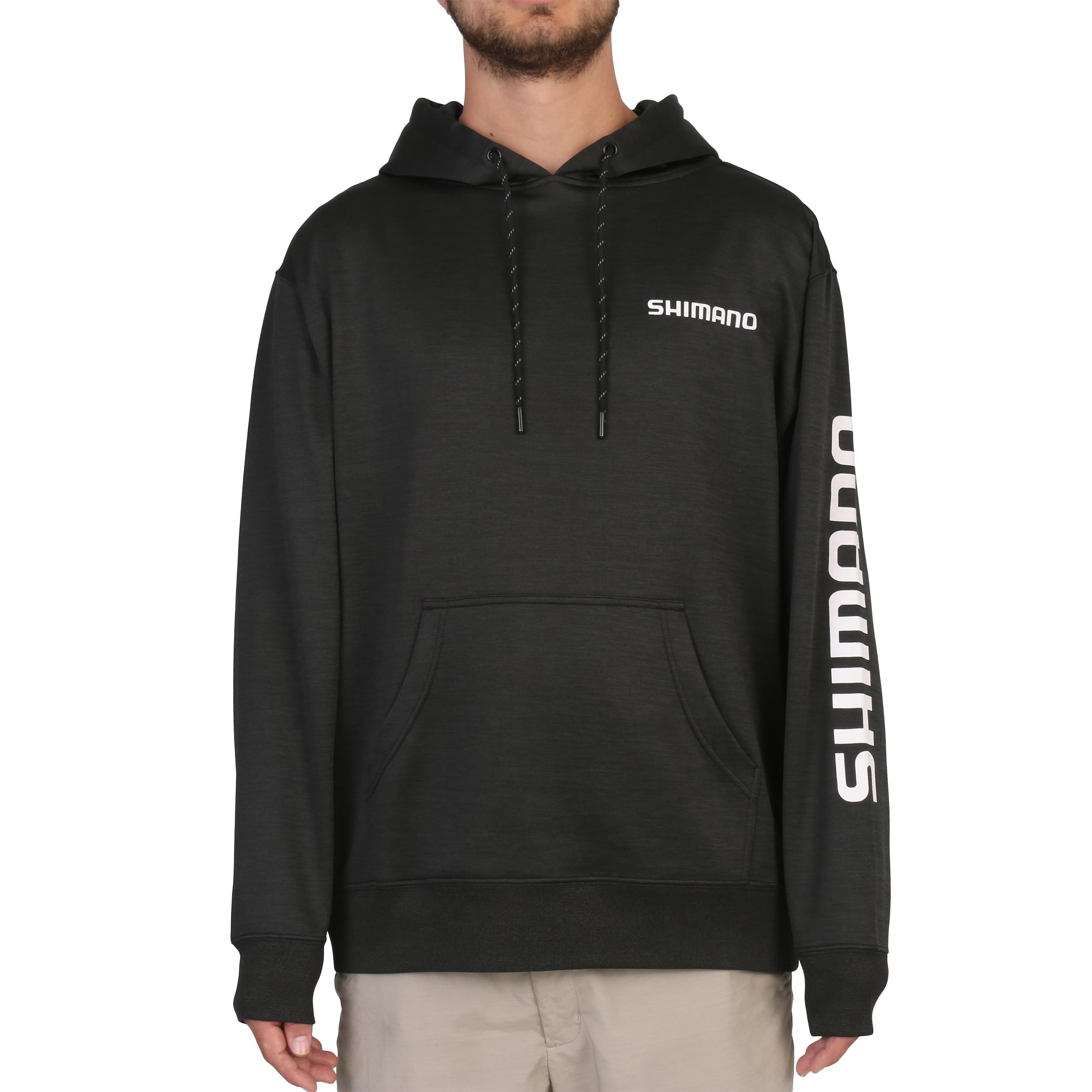SHIMANO Performance Sweatshirt Color - Black Heather Size - SM