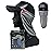 CoolNES - UV Sun Protection Neck Drape Adjustable Multifunctional 2 in 1 Face Covering for Outdoor Fishing - Unisex LightGray