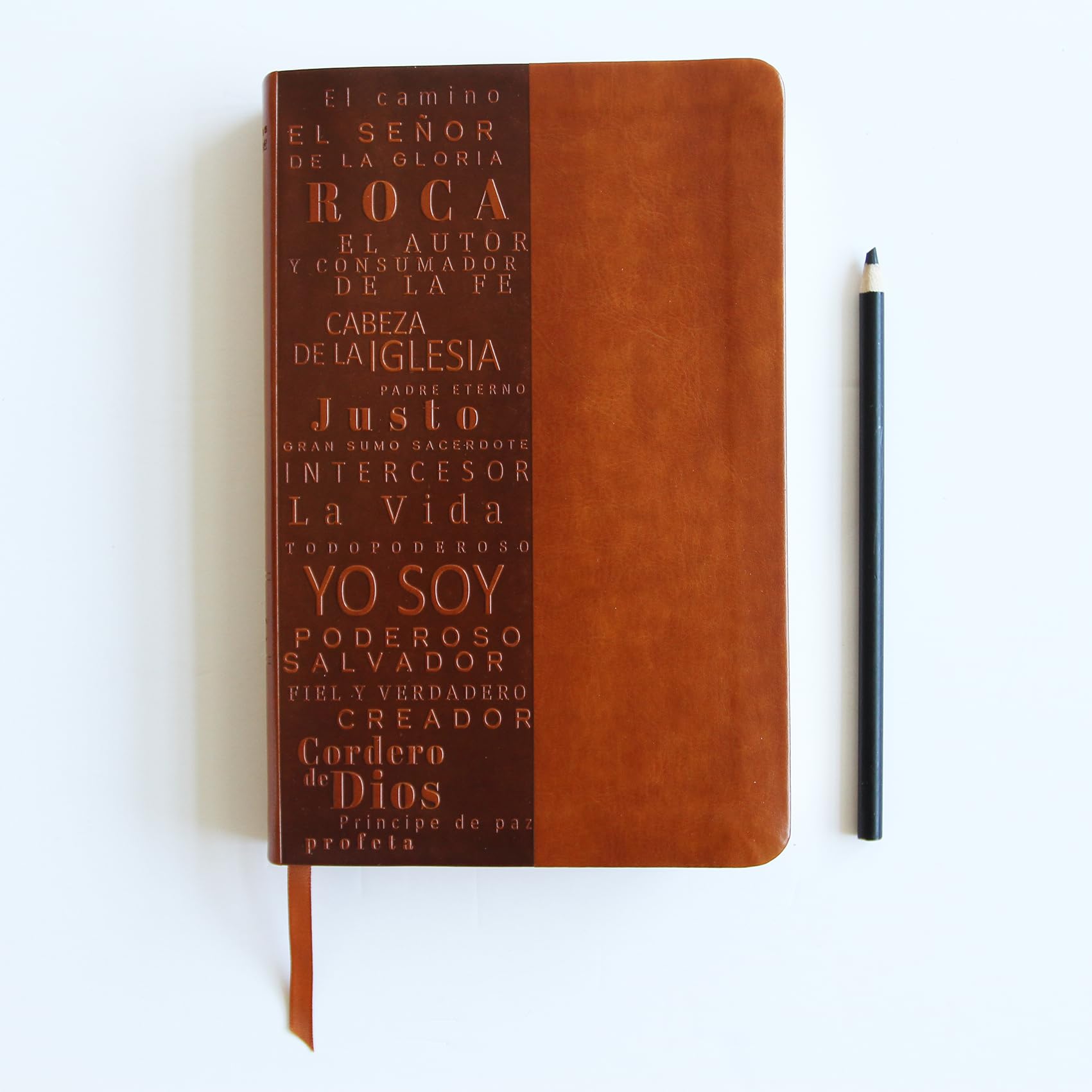 Santa Biblia / Holy Bible: Reina-Valera 1960, canelacon, simil piel, con nombres de Dios / Reina-valera 1960, Brown, Leathersoft With Names of God