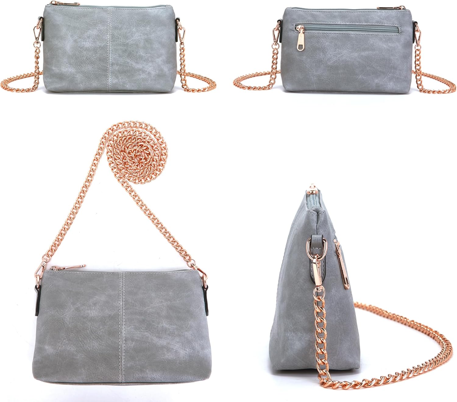 Large Crossbody Purses Set For Women Shoulder Tote Handbags Ladies Hobo Bags With Matching Wallet 4PCS - Image 6