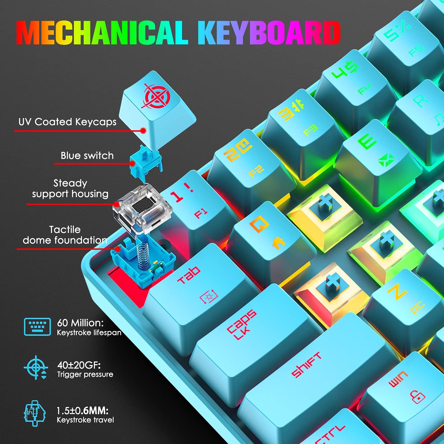 Деталдаштырылган view of mechanical keyboard switches
