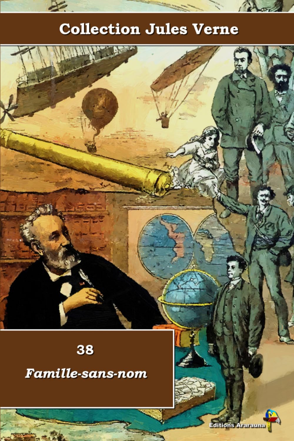38 - Famille-sans-nom - Collection Jules Verne - Éditions Ararauna: Texte intégral