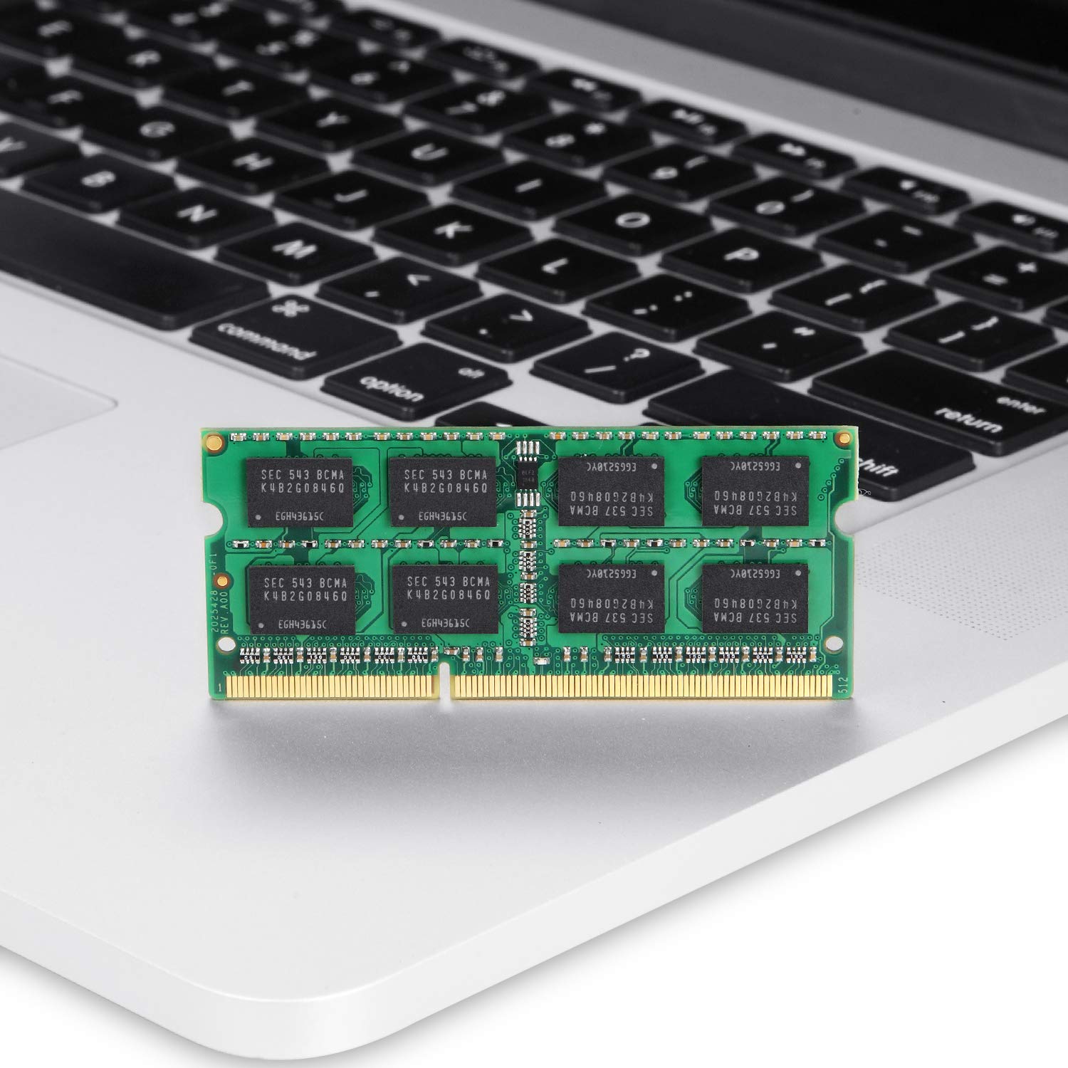 PC3L-12800S 8GB Kit (2x4GB) DDR3L 1600 SODIMM RAM, 4GB DDR3 1600MHz 2Rx8 PC3 12800S Non-ECC 1.35V CL11 204-Pin Memoria Laptop