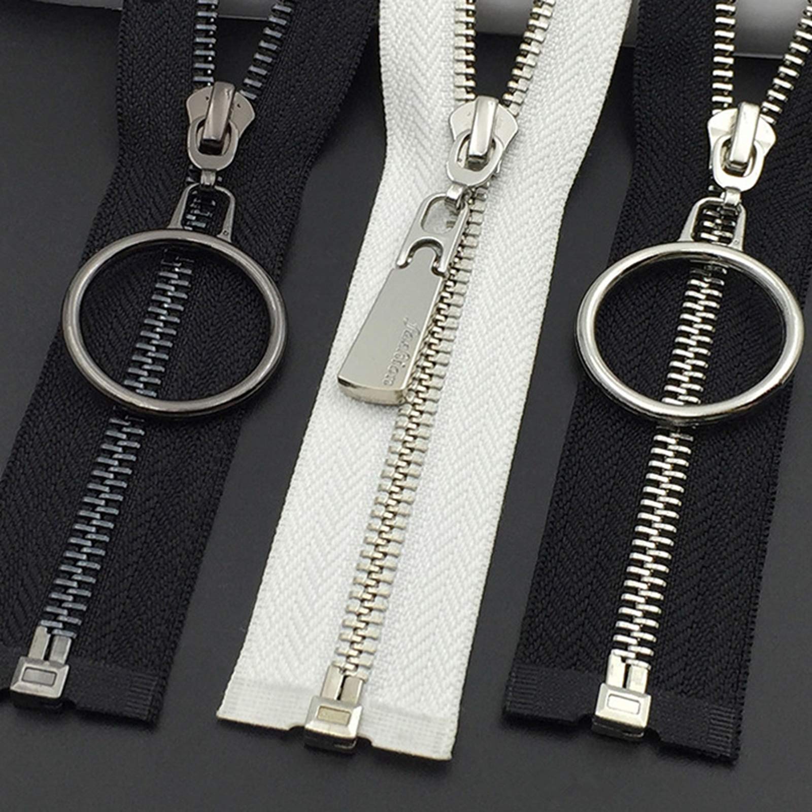 Brass Or Aluminum U Shaped Zipper Top Stopper Made In China - Foto 4