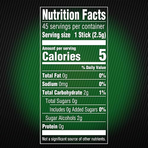 Miniatura 2 de 5 GUM Goma de mascar Spearmint Rain sin azúcar, 15 piezas (paquete de 3)