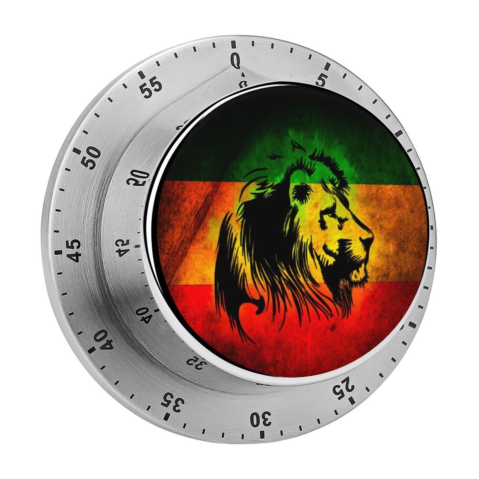 Lion Reggae Jamaica Mechanical Rotary Timer, Used for Daily Timing