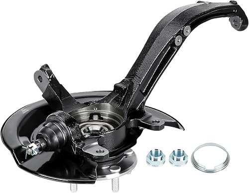 Conjunto de cubo de cojinete de rueda y nudillo de dirección delantero izquierdo para Honda Accord 2003-2007 2.4L Reemplazar para 698401 698-401