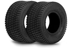 AutoForever Set of 2 18x8.50-8 Turf Lawn Mower Golf Cart Tractor Tires