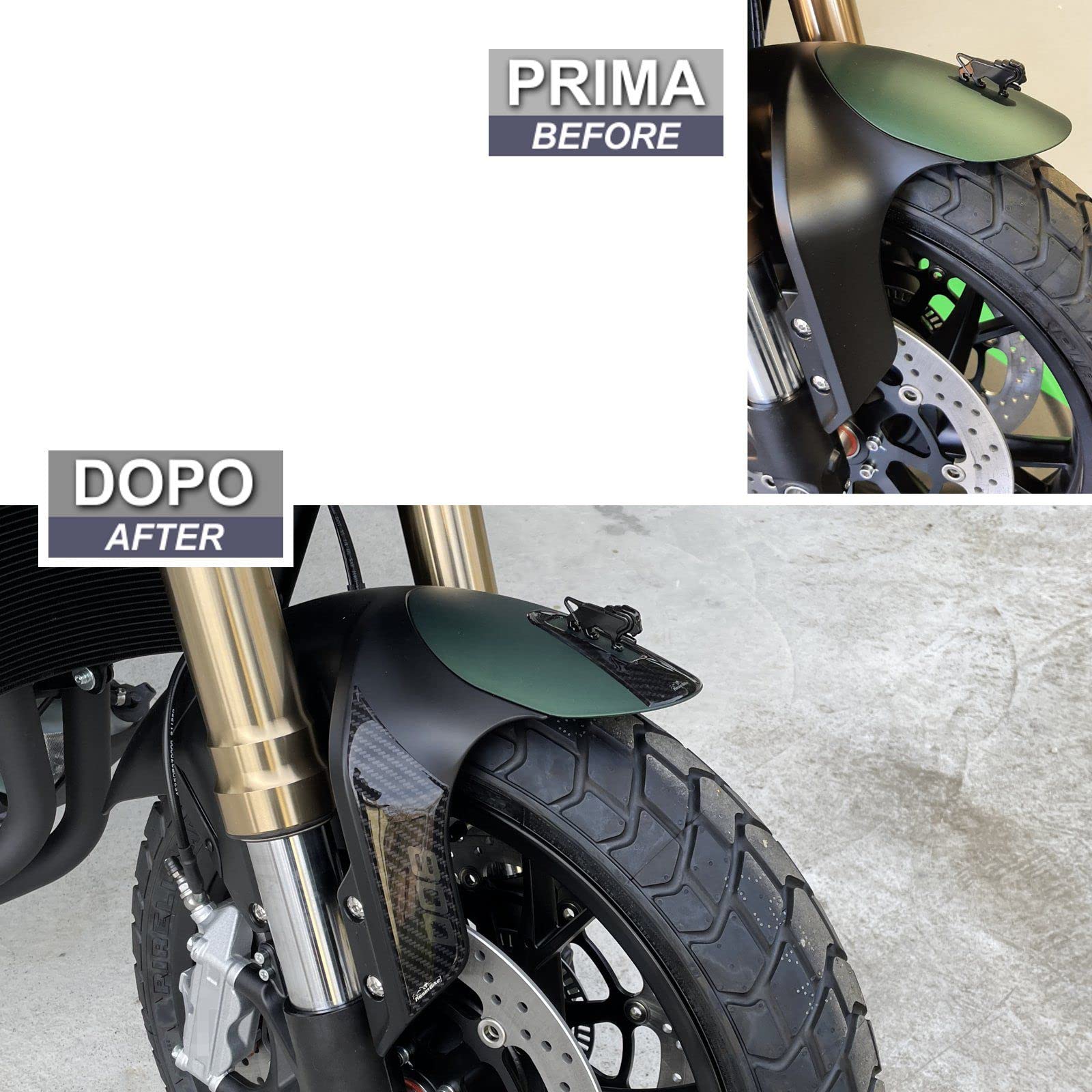 Adhesivos Resinados 3D Para Benelli Leoncino 800 2022-2025 - Protección Contra Choques, Hecho En Italia