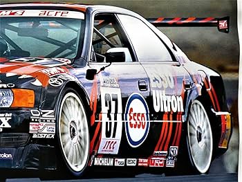 Amazon.co.jp: ポスター 1998年JTTCシリーズチャンピオン車両 ＃37