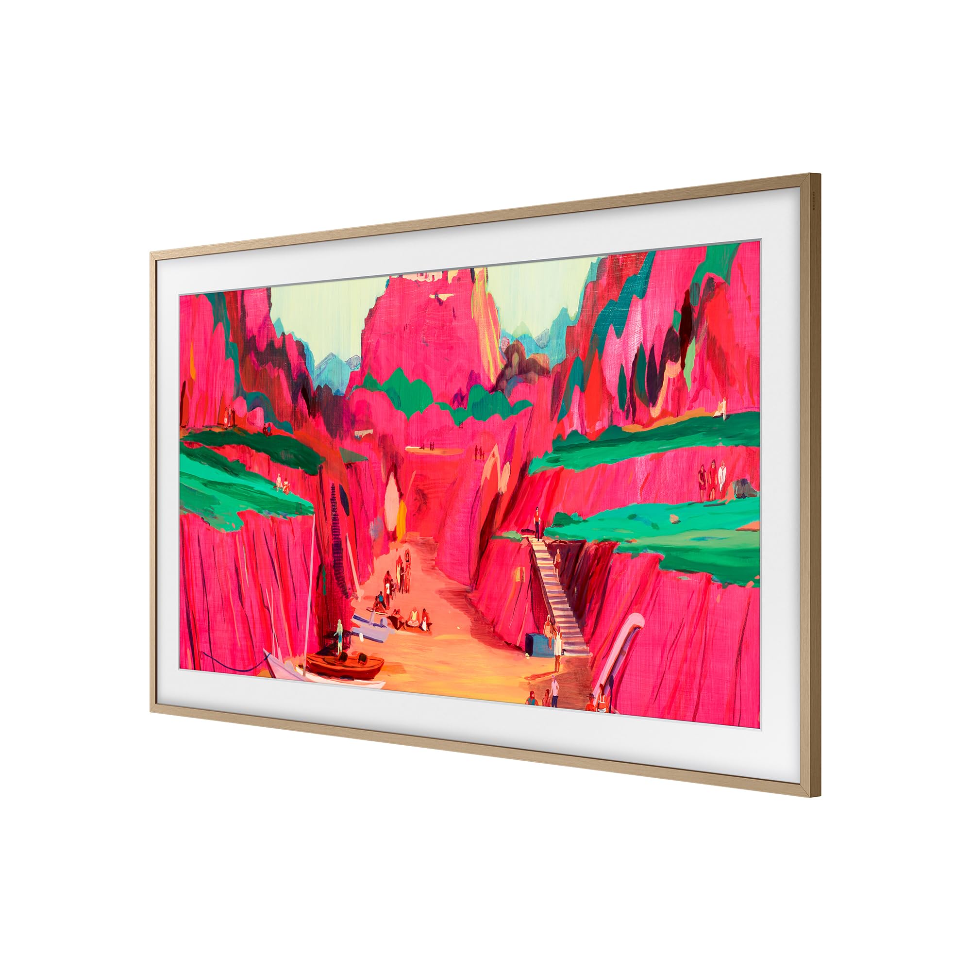 SAMSUNG Frame 2021 Wechselrahmen 55" teak | VG-SCFA55TKBXC
