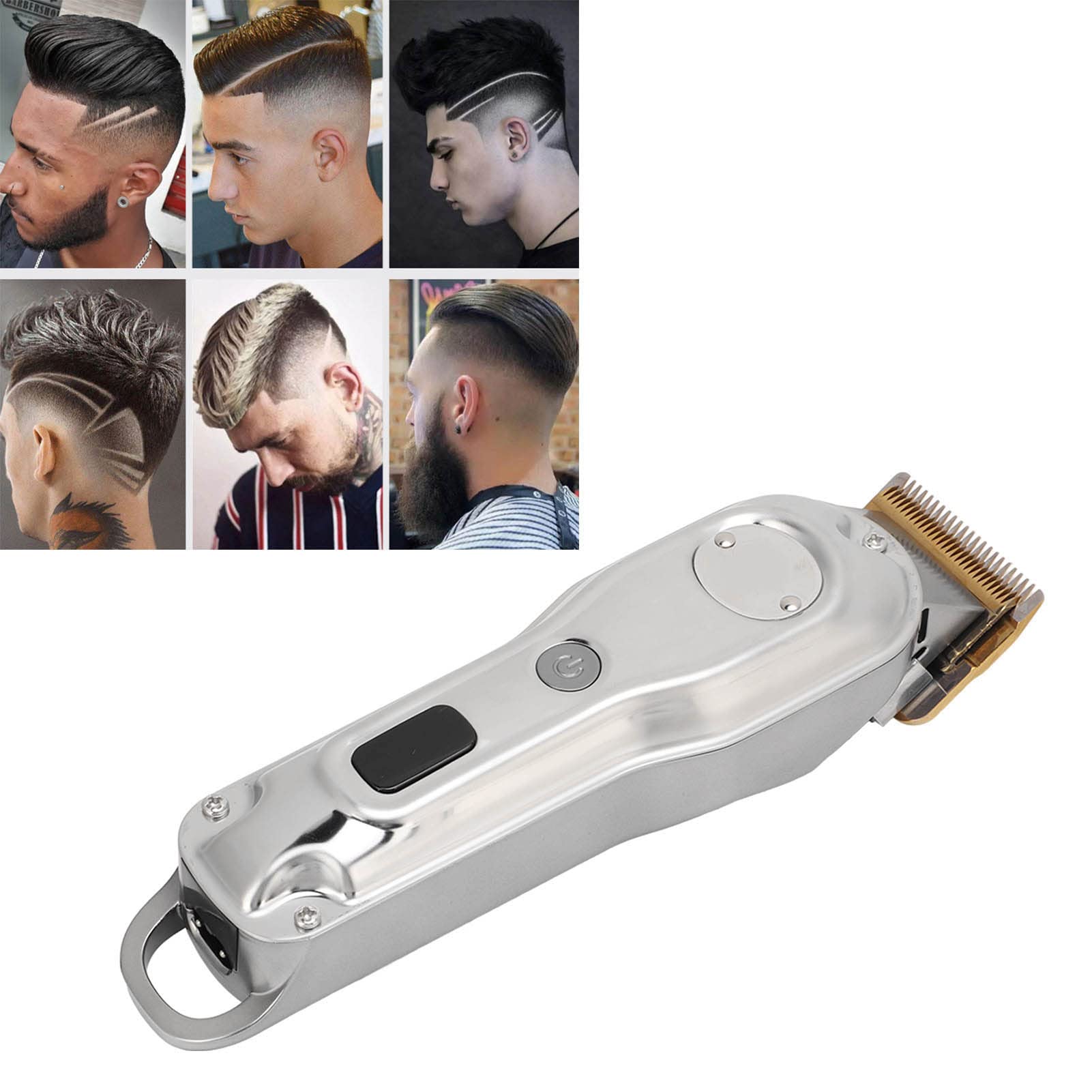 Haircut Kit, LCD Display Body Groomer Edelstahlklingen Haarschneidemaschine für den persönlichen professionellen Gebrauch