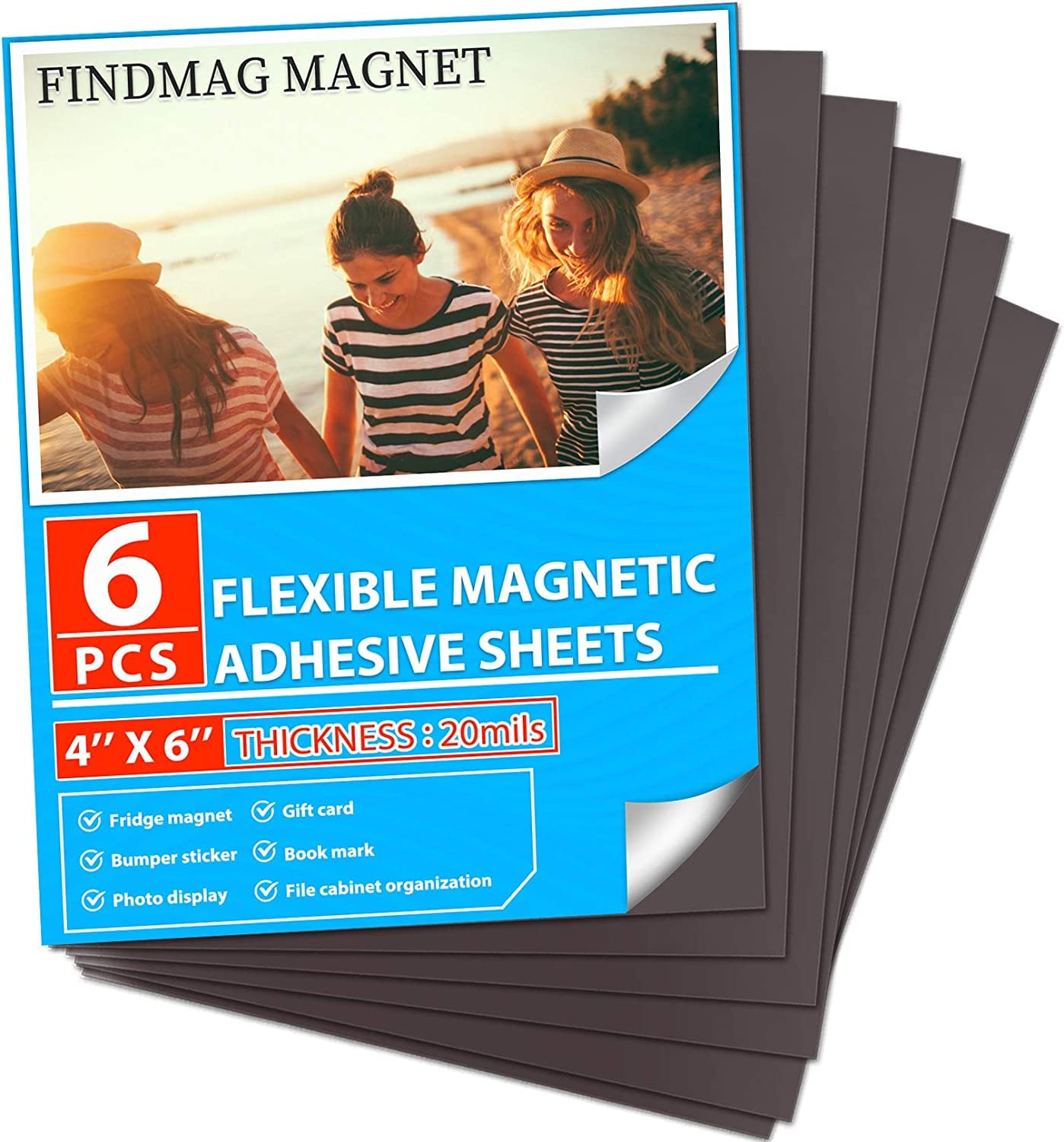 Buy 6 Pack Sheets, Sheets with Adhesive Backing