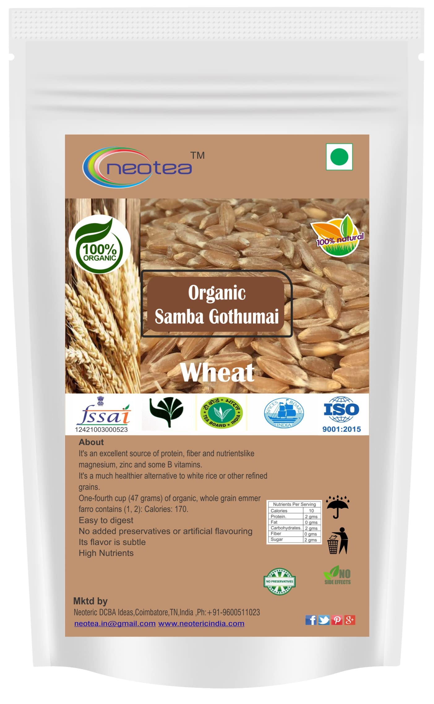 See full amazon price history chart for Neotea Organic Samba Gothumai, Wheat, 1 Kg Neotea Organic Samba Gothumai, Wheat, 1 Kg (B08255GPMX) Amazon Price History, Amazon Price Tracker
