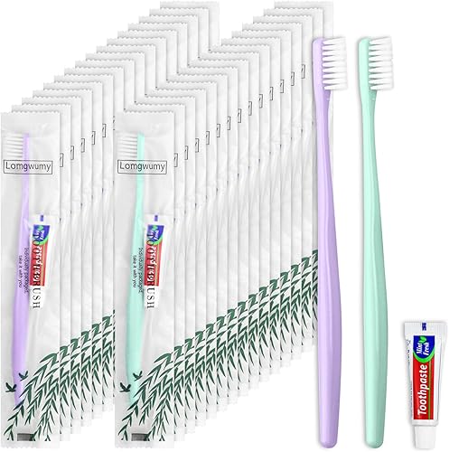 Cepillos de dientes desechables, cepillo de dientes y pasta de dientes, cepillo de dientes y pasta de dientes de viaje, empaquetados