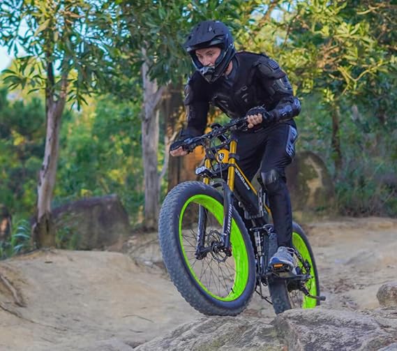 Fat Tires 26x4.0 Bike Tire,Electric Bicycle Mountain Bike Wire Tires Folding Dual Wide Mountain Snow Bike Accessory