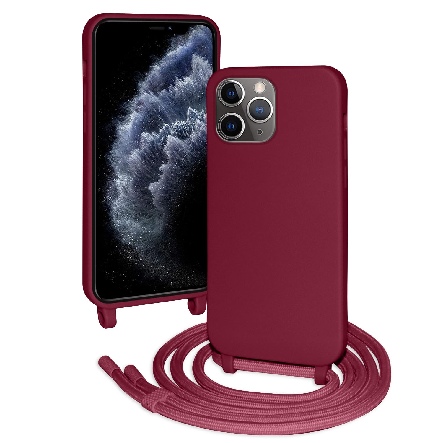 Cadorabo Cover iPhone 11 Pro Max - Custodia Silicone Trasparente