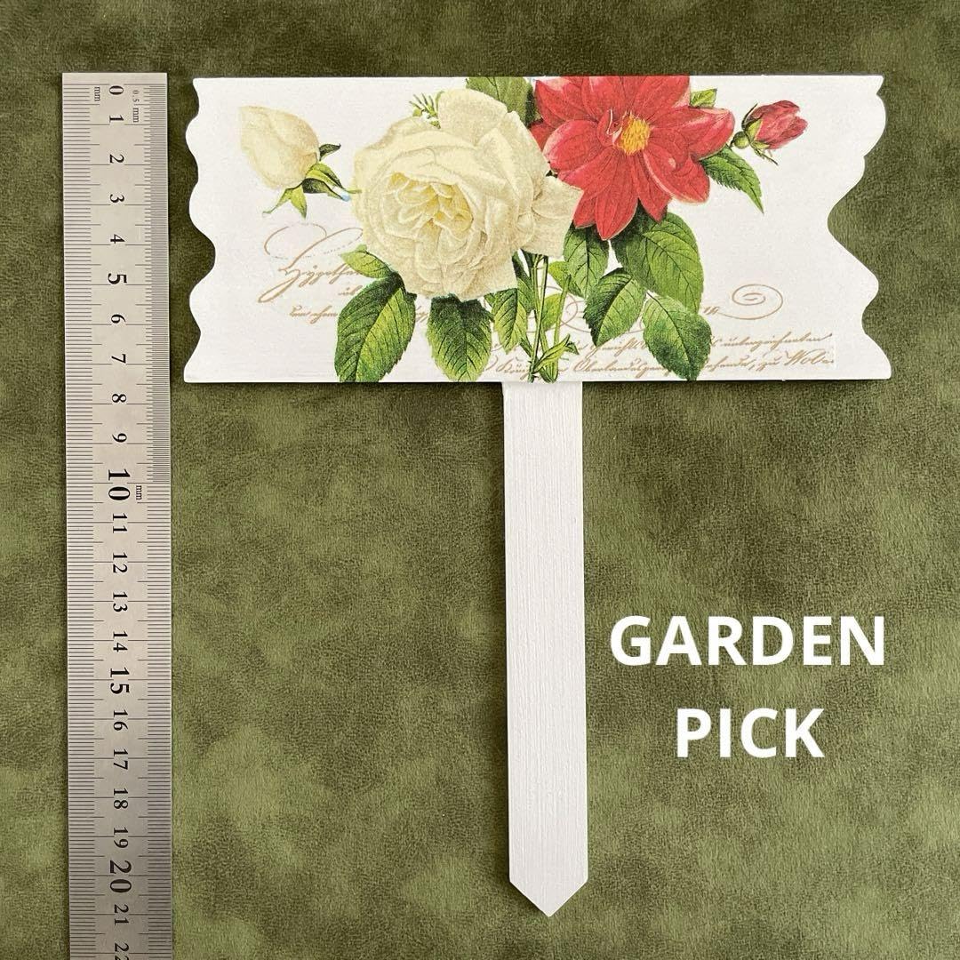 ガーデンピック（ローズ 薔薇）デコパージュ ミニバラ つるバラ 花柄