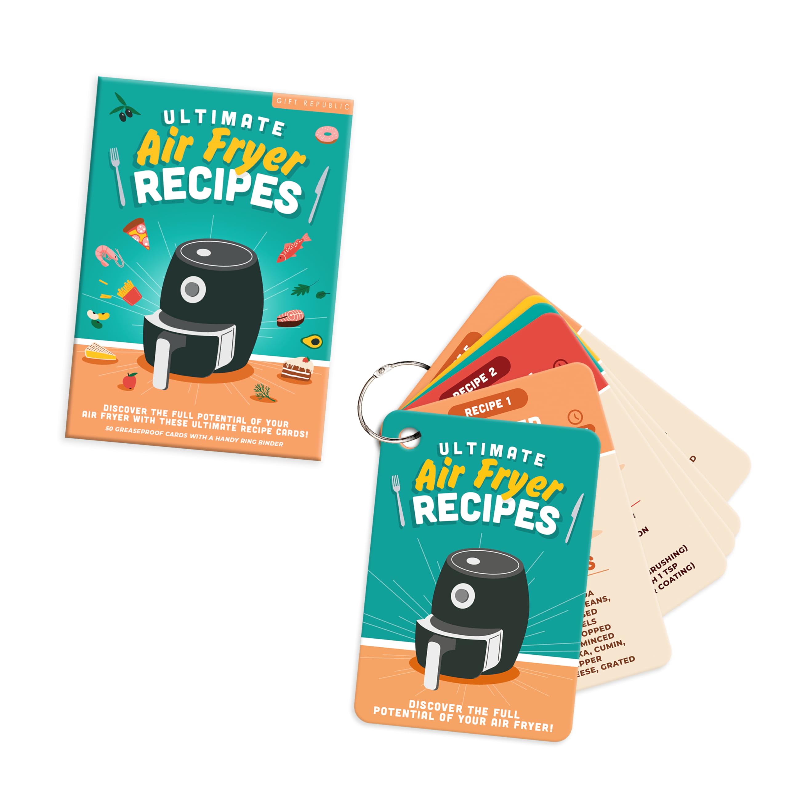 Gift Republic  Ultimate Air Fryer Cards - Green - small