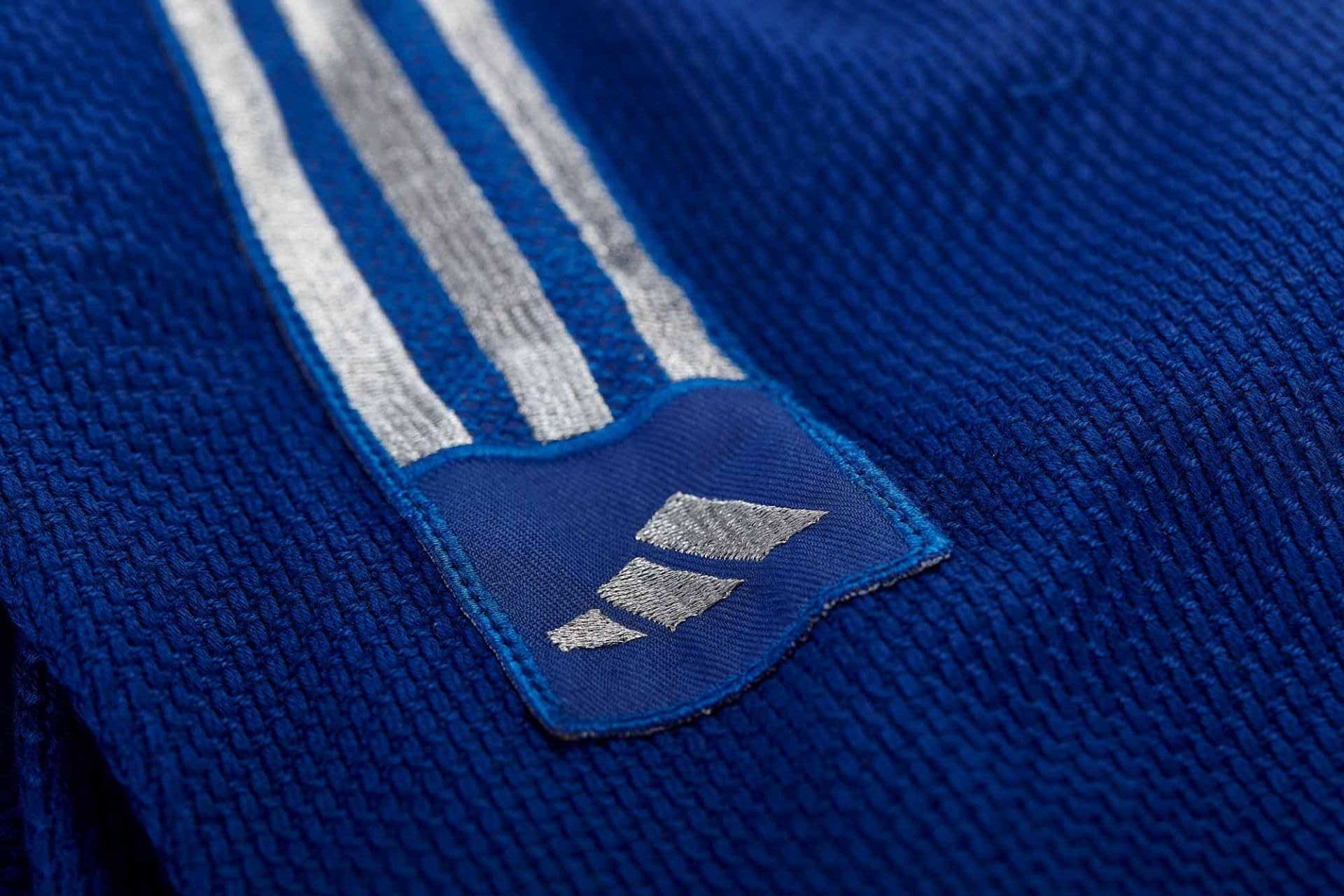 adidas Judoanzug J650 Contest Judo-GI 650g/qm Körpergröße 150-205 cm Weiß Blau