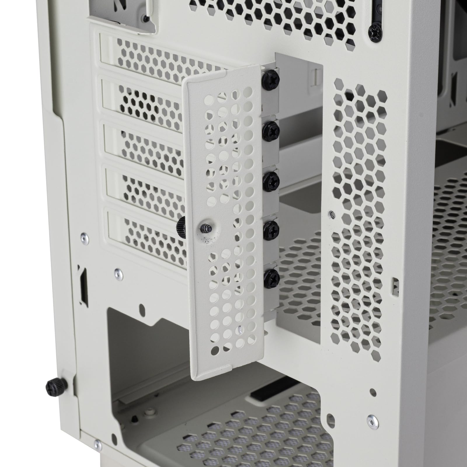 SilverStone FLP03 - Retro-inspiriertes M-ATX Gehäuse mit Unterstützung für vielseitige Speicherlösungen High-End-GPUs und effiziente Kühlung, SST-FLP03W