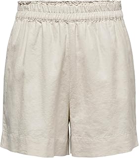 ONLY Onltokyo Hw Linen Blend Şort Pnt Noos Şort Kadın