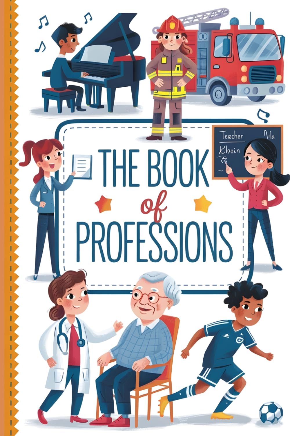 The Book of Professions: Discover 50 Amazing Jobs That Help Shape Our World (A Kids Book About Professions). (Curious Minds Series)