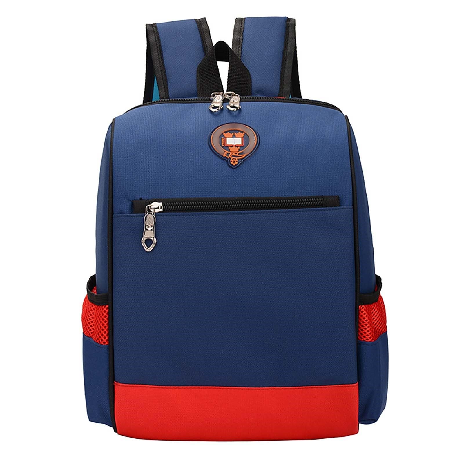 Zaino Bambina Scuola Elementare, Zaino Scuola Scomparti Multipli, Zaino per Bambini, Leggero e Resistente, per la Scuola, per Ragazzi e Ragazze, Zaino da Viaggio, Comodo Zaino per Studenti con Design